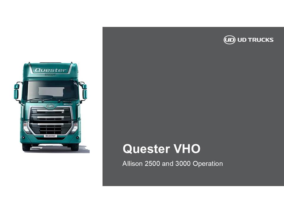 Allison 2500 and 3000 Operation 2026