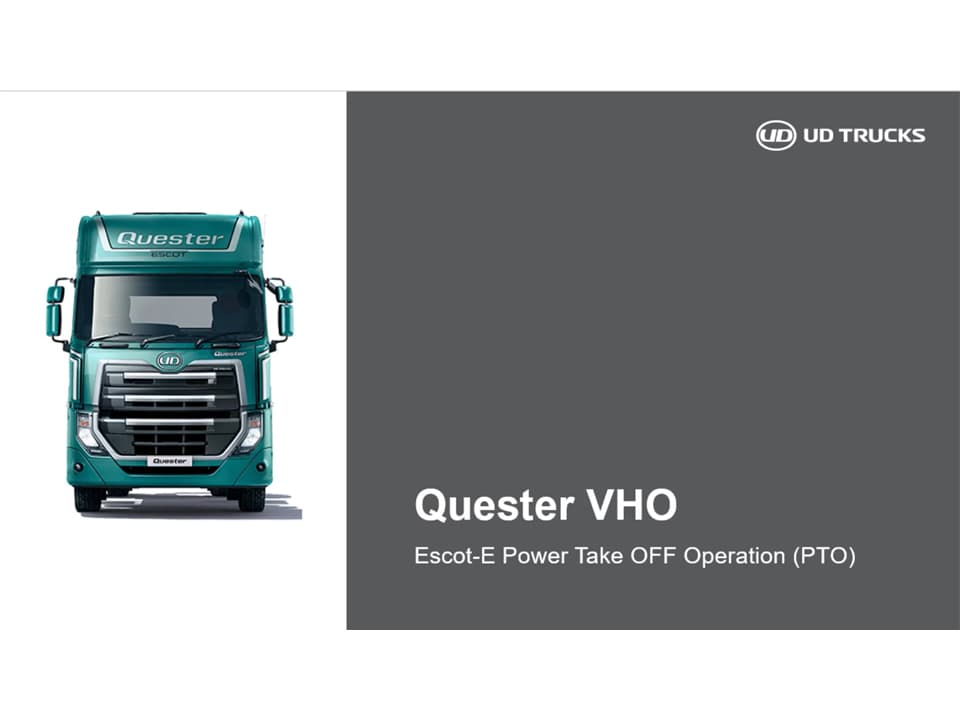 UD Quester PTO Operation 2026